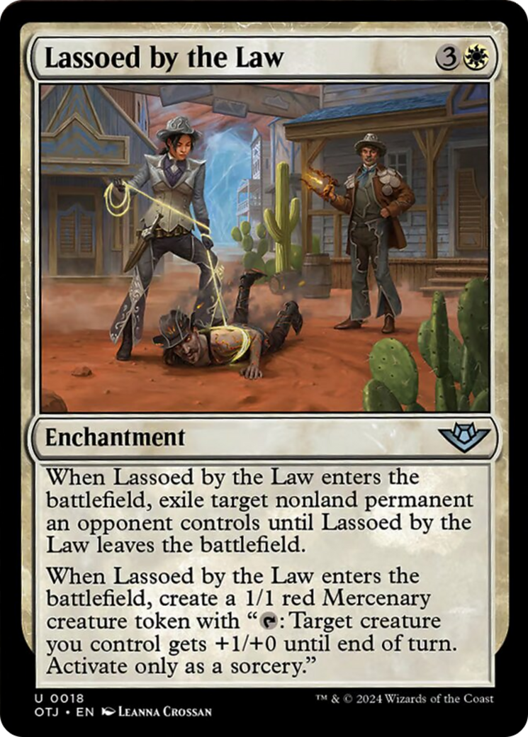 Lassoed by the Law [Outlaws of Thunder Junction] | Grognard Games