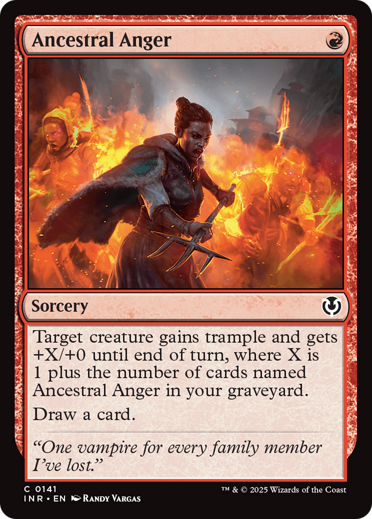 Ancestral Anger [Innistrad Remastered] | Grognard Games