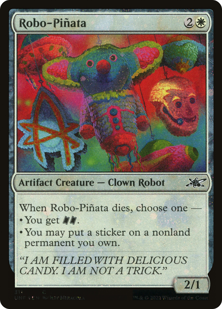 Robo-Pinata (Galaxy Foil) [Unfinity] | Grognard Games