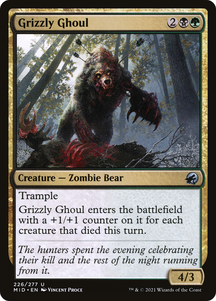 Grizzly Ghoul [Innistrad: Midnight Hunt] | Grognard Games