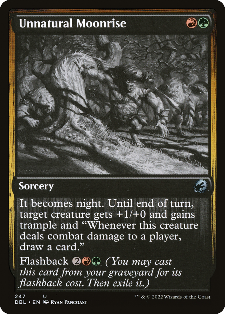 Unnatural Moonrise [Innistrad: Double Feature] | Grognard Games