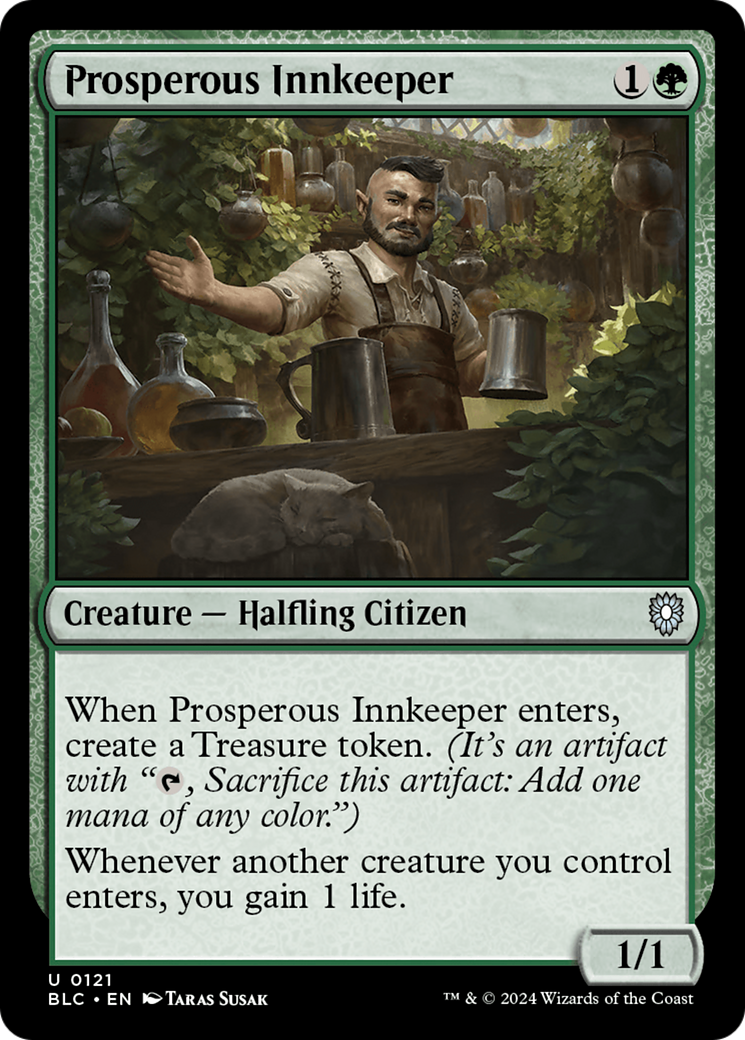Prosperous Innkeeper [Bloomburrow Commander] | Grognard Games