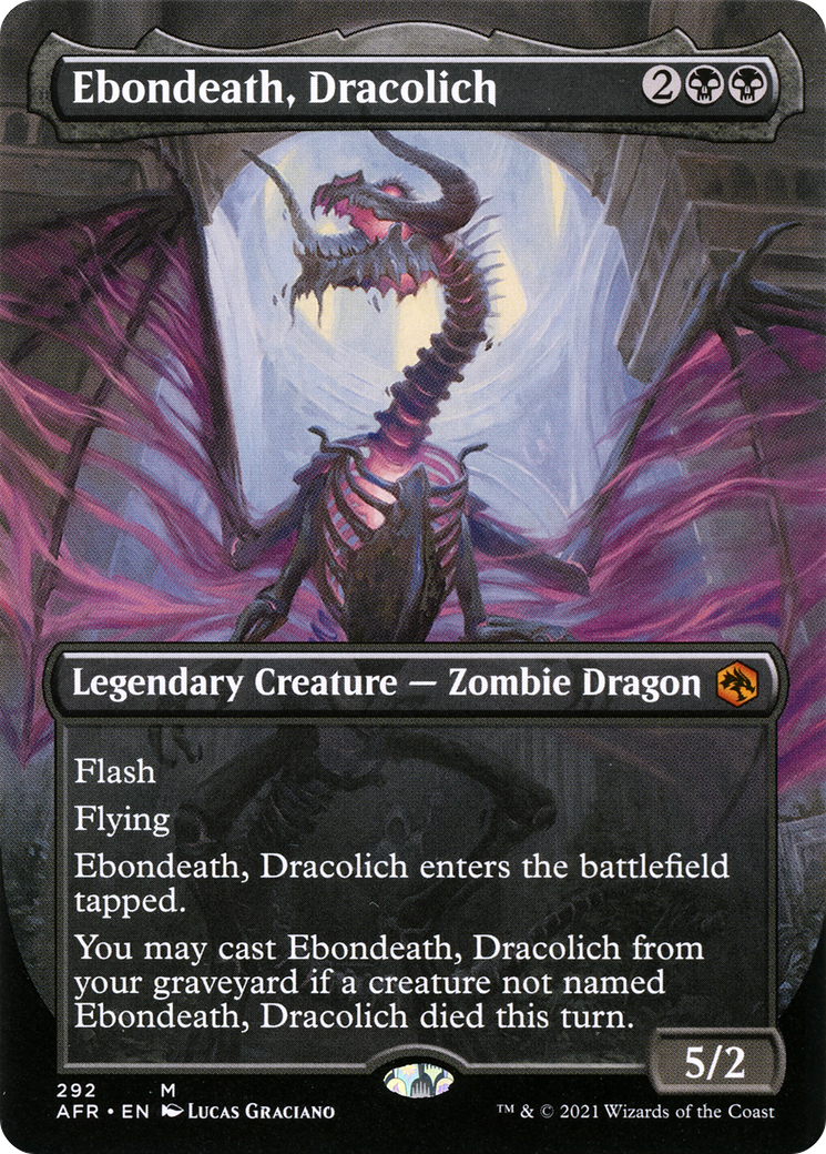 Ebondeath, Dracolich (Extended) [Dungeons & Dragons: Adventures in the Forgotten Realms] | Grognard Games