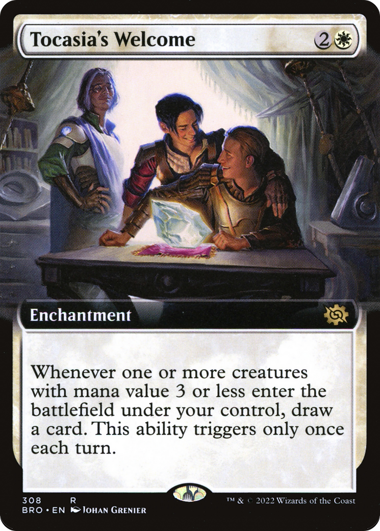 Tocasia's Welcome (Extended Art) [The Brothers' War] | Grognard Games