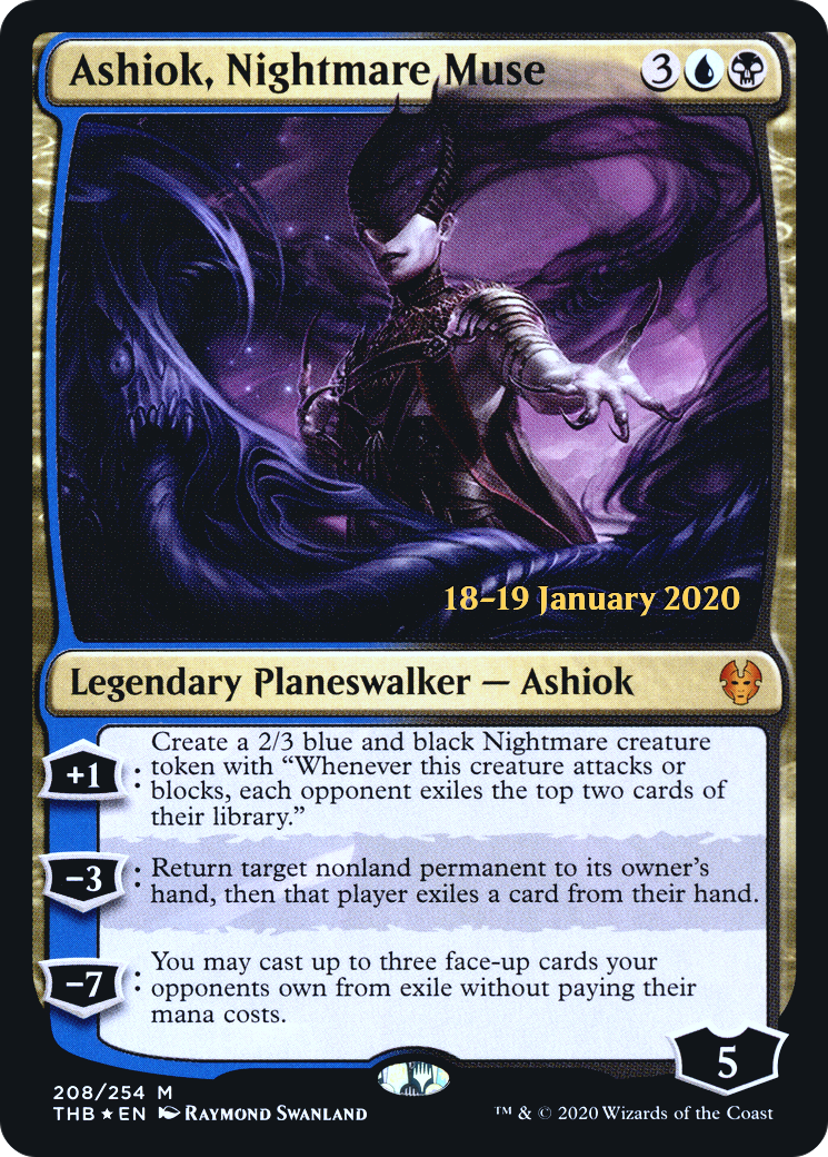 Ashiok, Nightmare Muse [Theros Beyond Death Prerelease Promos] | Grognard Games