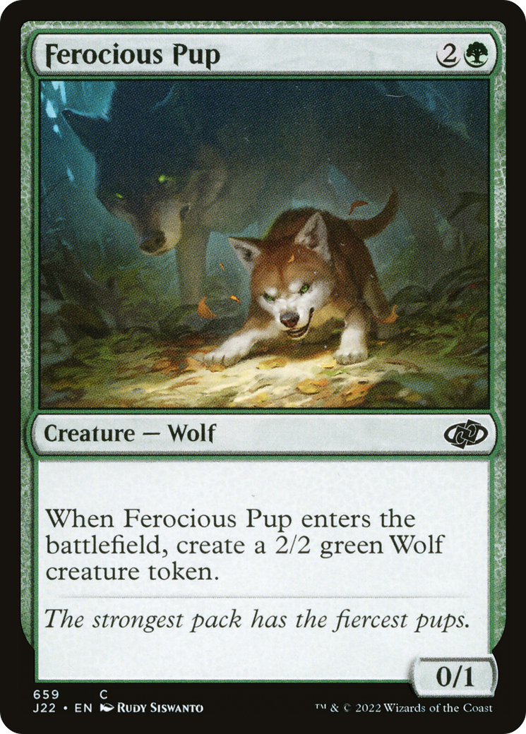 Ferocious Pup [Jumpstart 2022] | Grognard Games