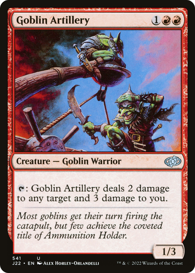Goblin Artillery [Jumpstart 2022] | Grognard Games