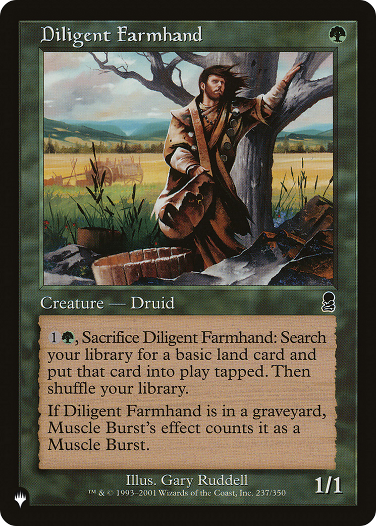 Diligent Farmhand [The List] | Grognard Games