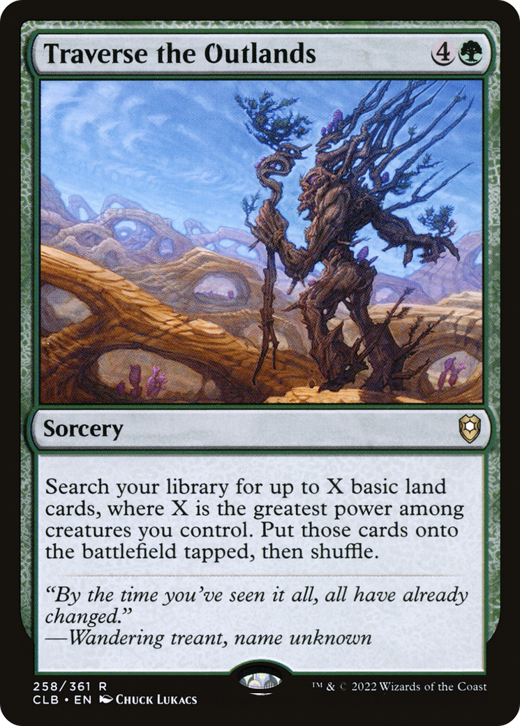 Traverse the Outlands [Commander Legends: Battle for Baldur's Gate] | Grognard Games