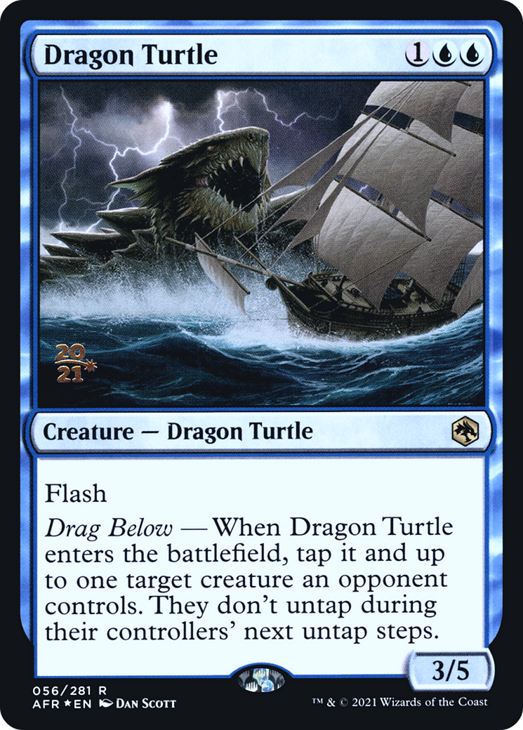 Dragon Turtle [Dungeons & Dragons: Adventures in the Forgotten Realms Prerelease Promos] | Grognard Games