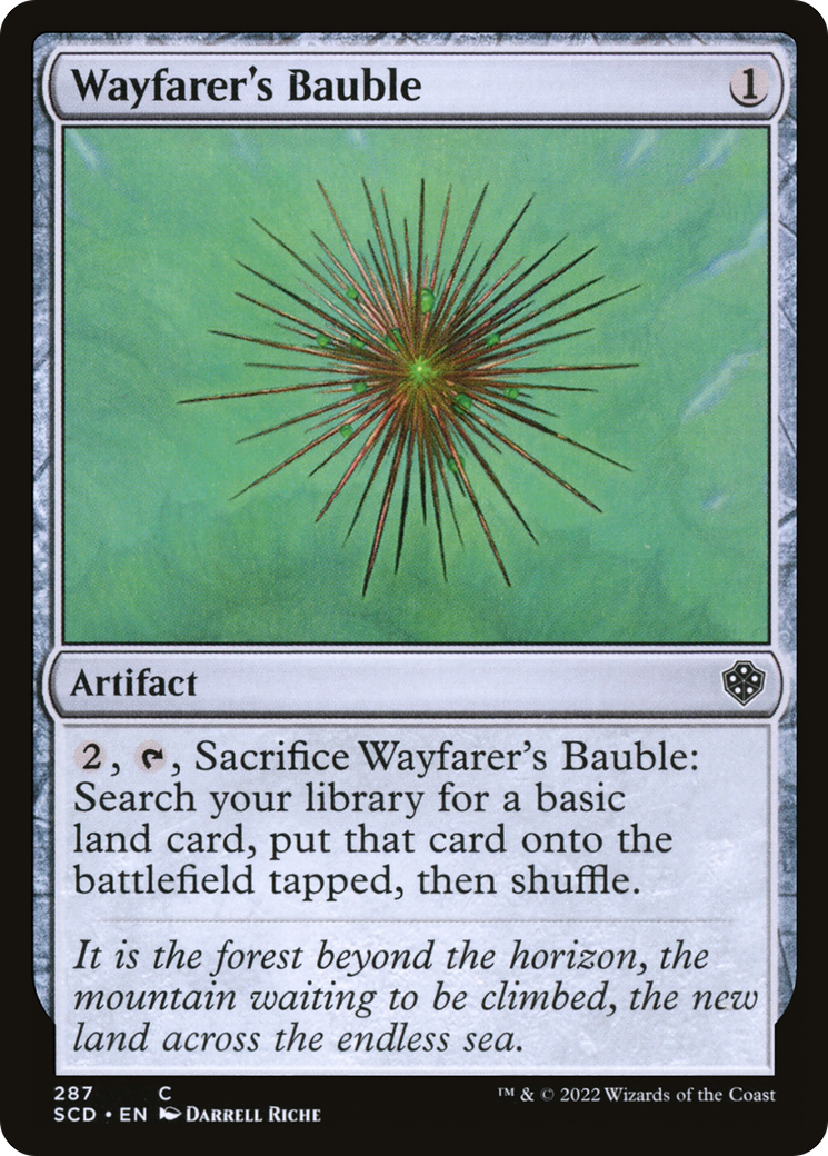 Wayfarer's Bauble [Starter Commander Decks] | Grognard Games