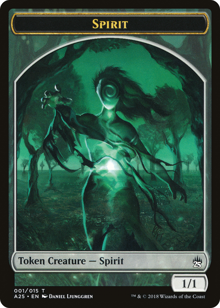 Spirit (001/015) [Masters 25 Tokens] | Grognard Games