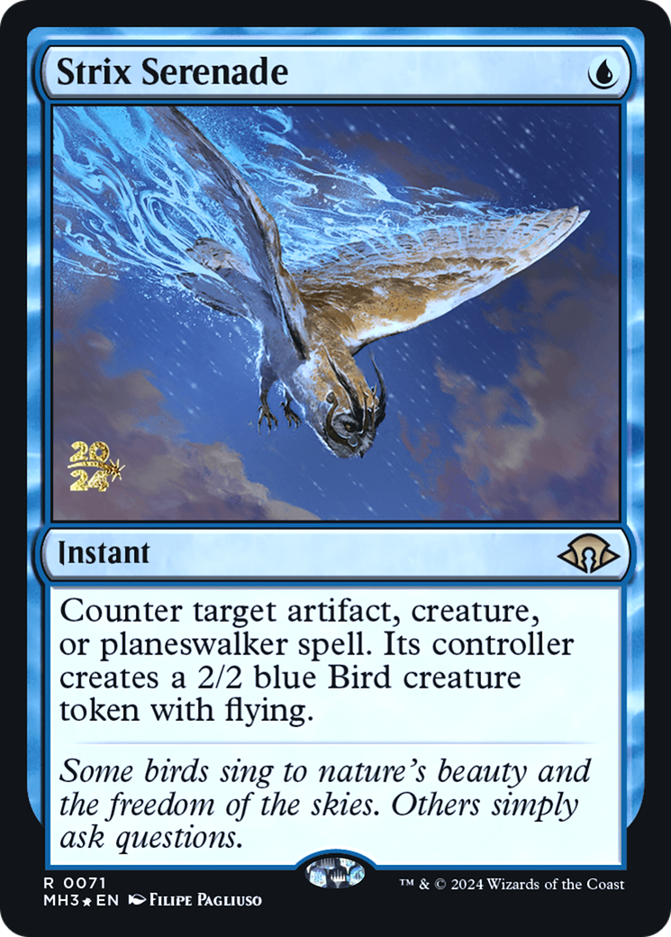 Strix Serenade [Modern Horizons 3 Prerelease Promos] | Grognard Games