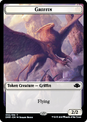 Goblin // Griffin Double-Sided Token [Dominaria Remastered Tokens] | Grognard Games