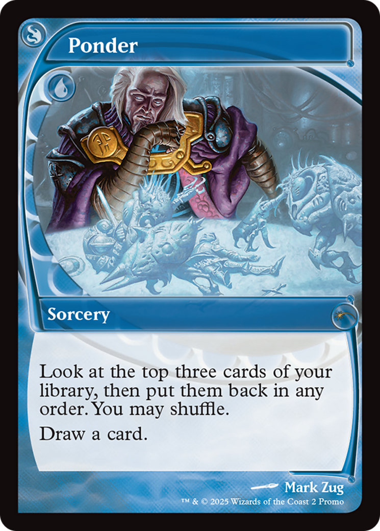 Ponder (Future Sight) [Secret Lair Drop Series] | Grognard Games