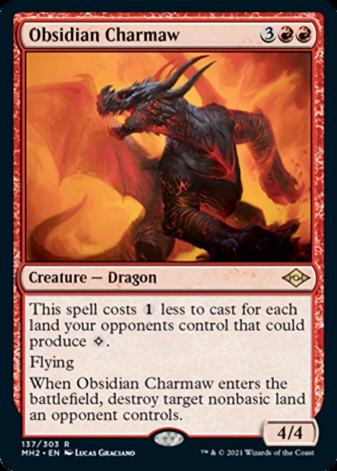 Obsidian Charmaw [Modern Horizons 2] | Grognard Games