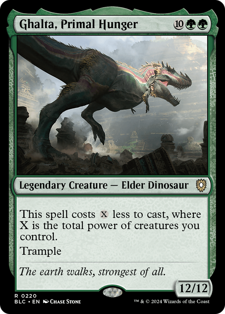 Ghalta, Primal Hunger [Bloomburrow Commander] | Grognard Games