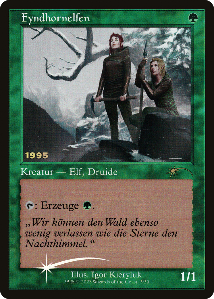Fyndhornelfen (Fyndhorn Elves) [30th Anniversary Promos] | Grognard Games