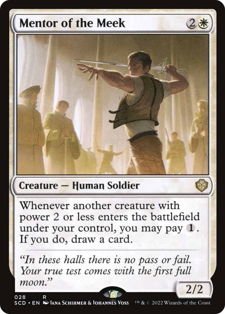 Mentor of the Meek [Starter Commander Decks] | Grognard Games