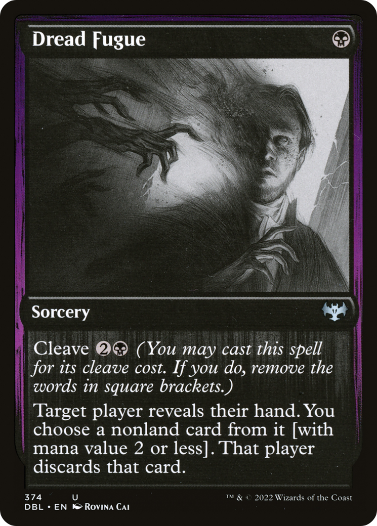 Dread Fugue [Innistrad: Double Feature] | Grognard Games