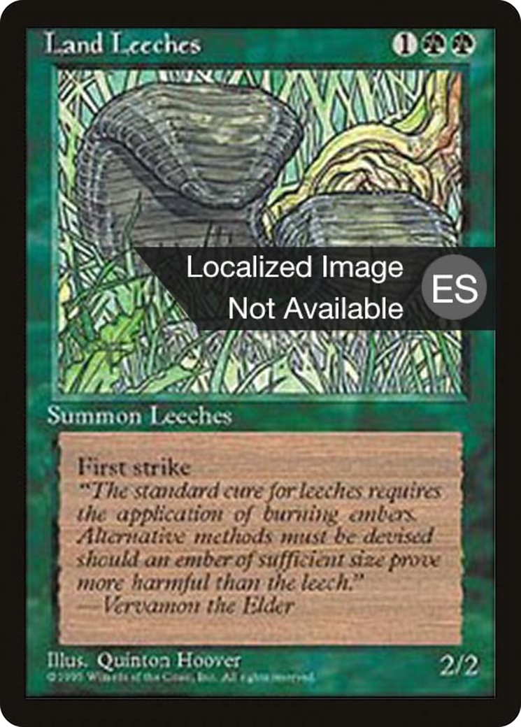 Land Leeches [Fourth Edition (Foreign Black Border)] | Grognard Games