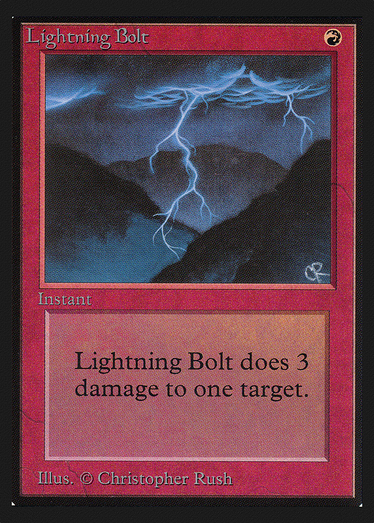 Lightning Bolt [International Collectors’ Edition] | Grognard Games