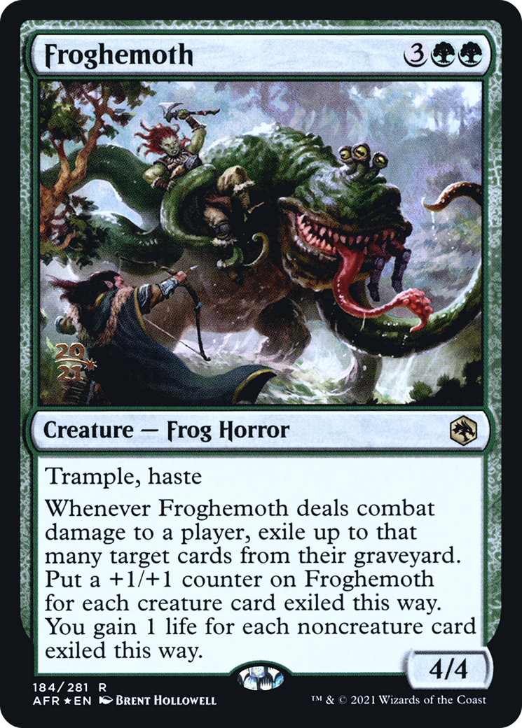 Froghemoth [Dungeons & Dragons: Adventures in the Forgotten Realms Prerelease Promos] | Grognard Games