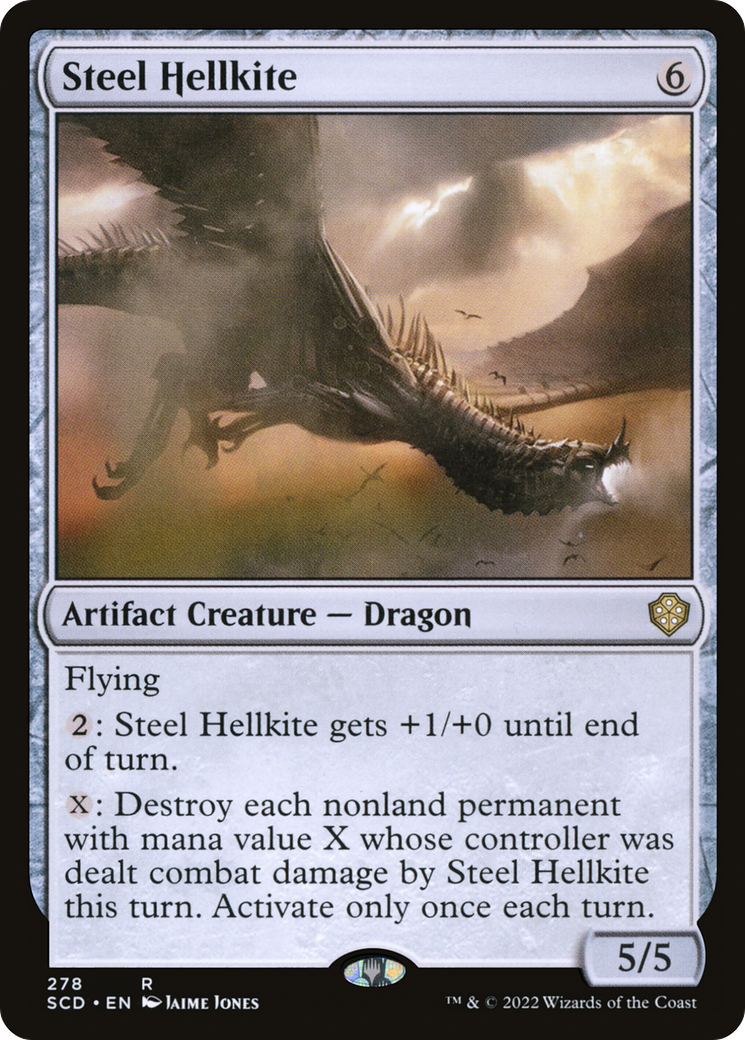 Steel Hellkite [Starter Commander Decks] | Grognard Games