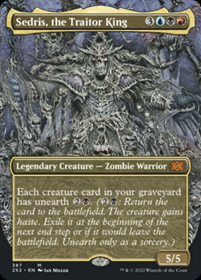 Sedris, the Traitor King (Borderless Alternate Art) [Double Masters 2022] | Grognard Games