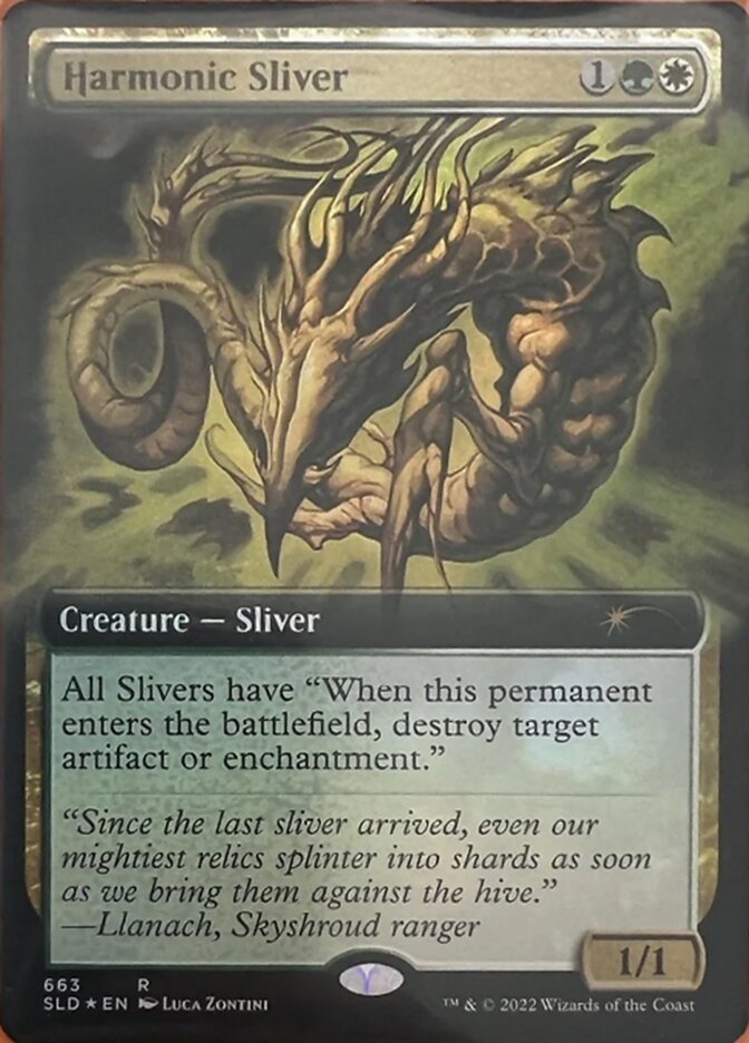 Harmonic Sliver (Extended Art) [Secret Lair Drop Promos] | Grognard Games