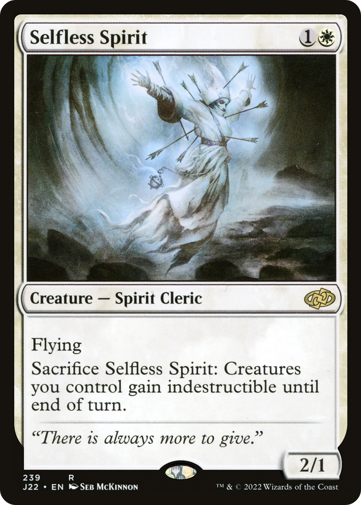 Selfless Spirit [Jumpstart 2022] | Grognard Games