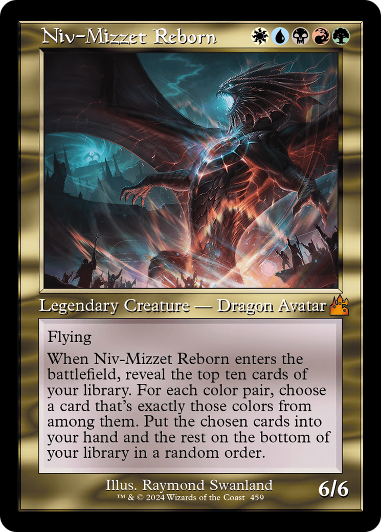Niv-Mizzet Reborn (Retro Frame) [Ravnica Remastered] | Grognard Games
