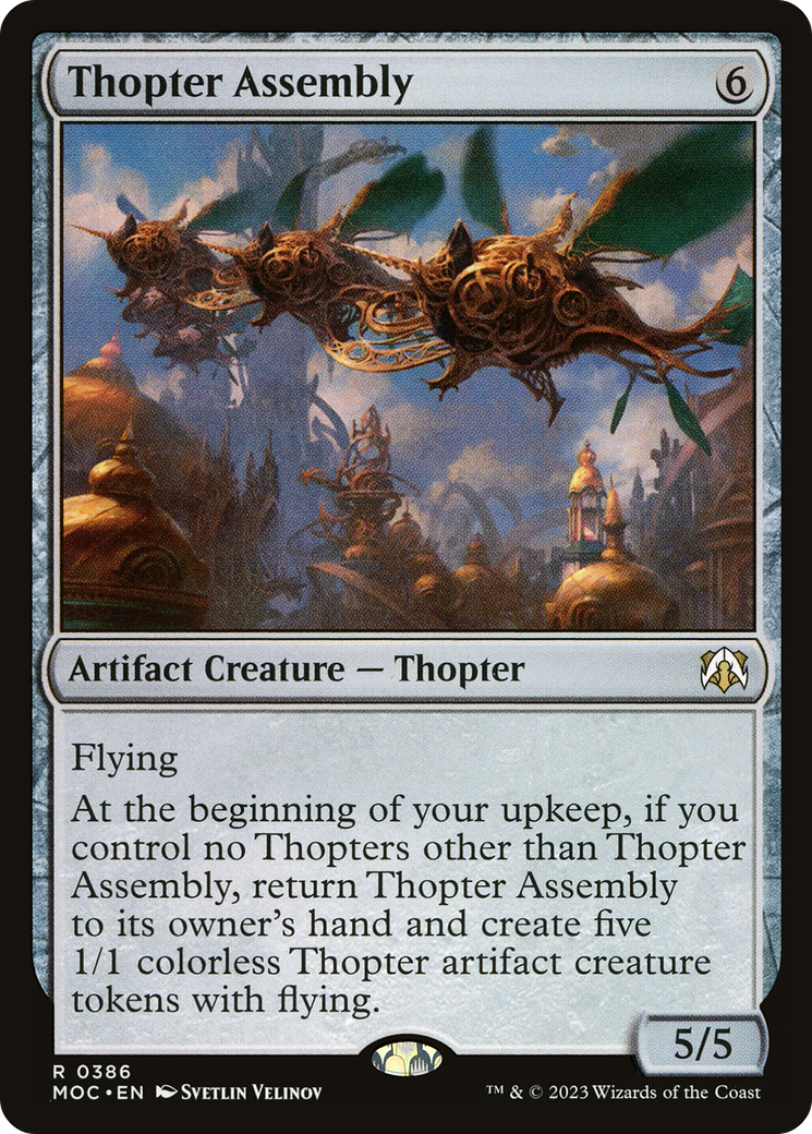 Thopter Assembly [March of the Machine Commander] | Grognard Games