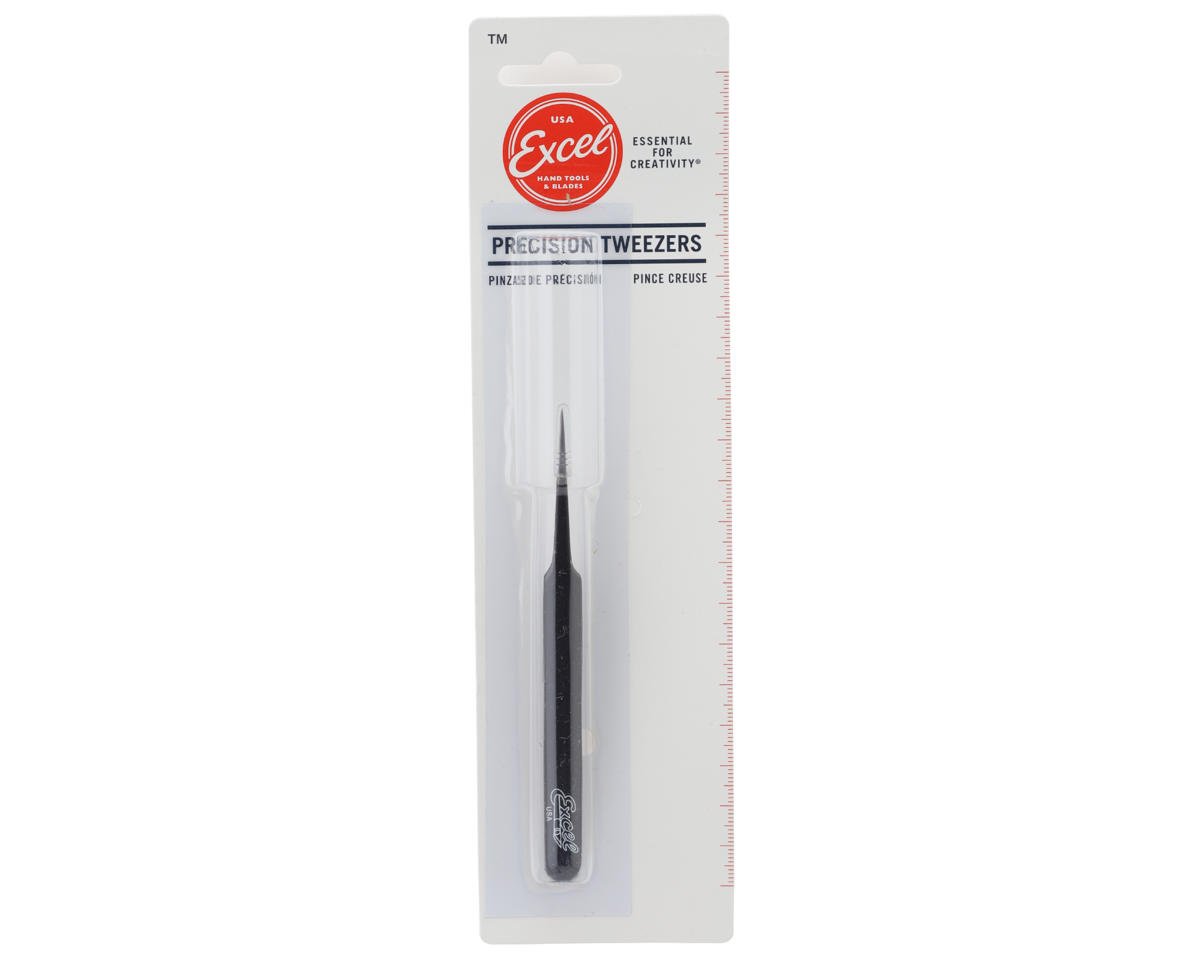 Excel Stainless Steel Straight Point Tweezers | Grognard Games