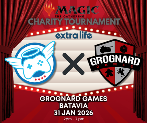 Batavia - Extra Life X Grognard Games - Magic: the Gathering Standard Format Charity Tournament & Raffle (1/31/2026)