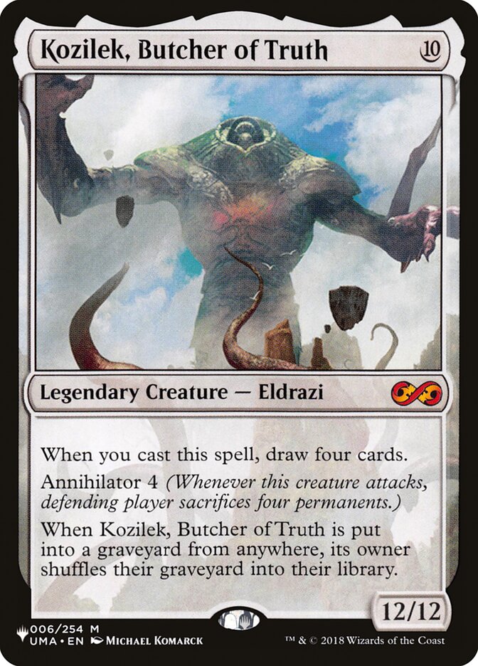 Kozilek, Butcher of Truth [The List] | Grognard Games