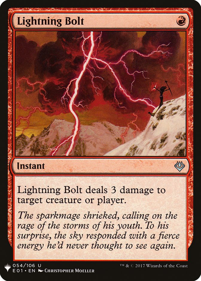 Lightning Bolt [Mystery Booster] | Grognard Games