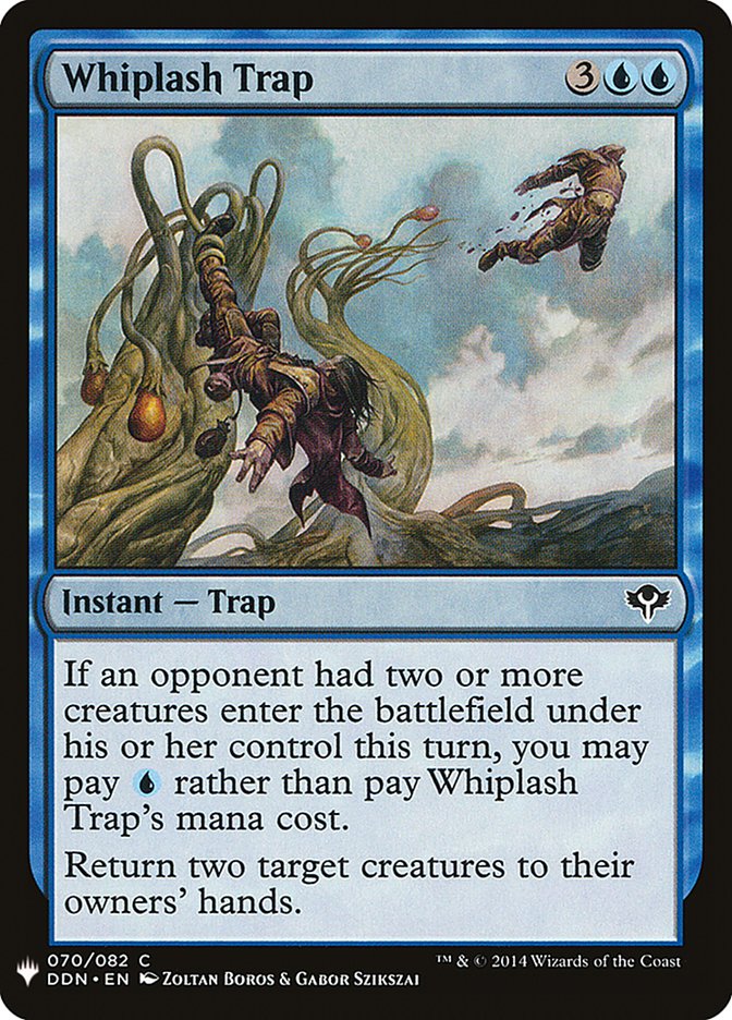 Whiplash Trap [Mystery Booster] | Grognard Games