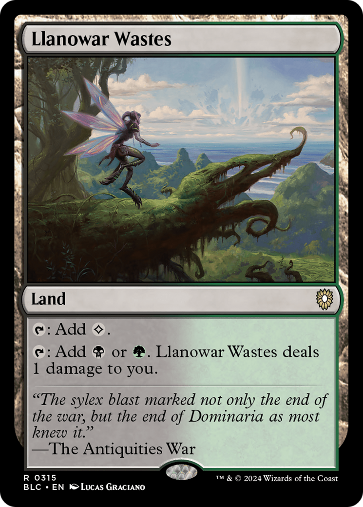 Llanowar Wastes [Bloomburrow Commander] | Grognard Games