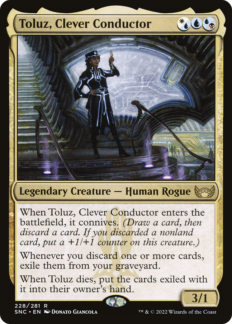 Toluz, Clever Conductor [Streets of New Capenna] | Grognard Games