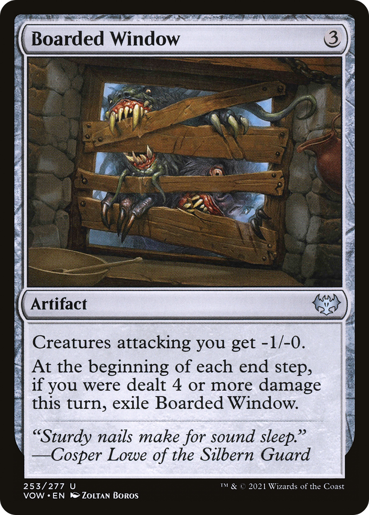 Boarded Window [Innistrad: Crimson Vow] | Grognard Games