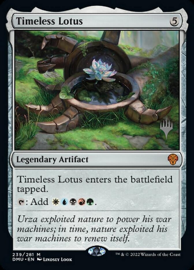 Timeless Lotus (Promo Pack) [Dominaria United Promos] | Grognard Games