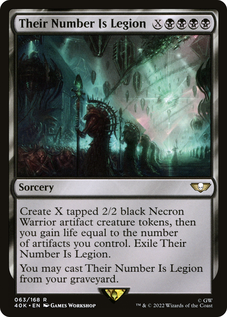 Their Number Is Legion [Universes Beyond: Warhammer 40,000] | Grognard Games
