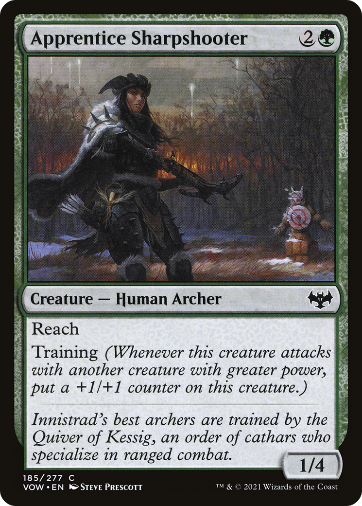Apprentice Sharpshooter [Innistrad: Crimson Vow] | Grognard Games