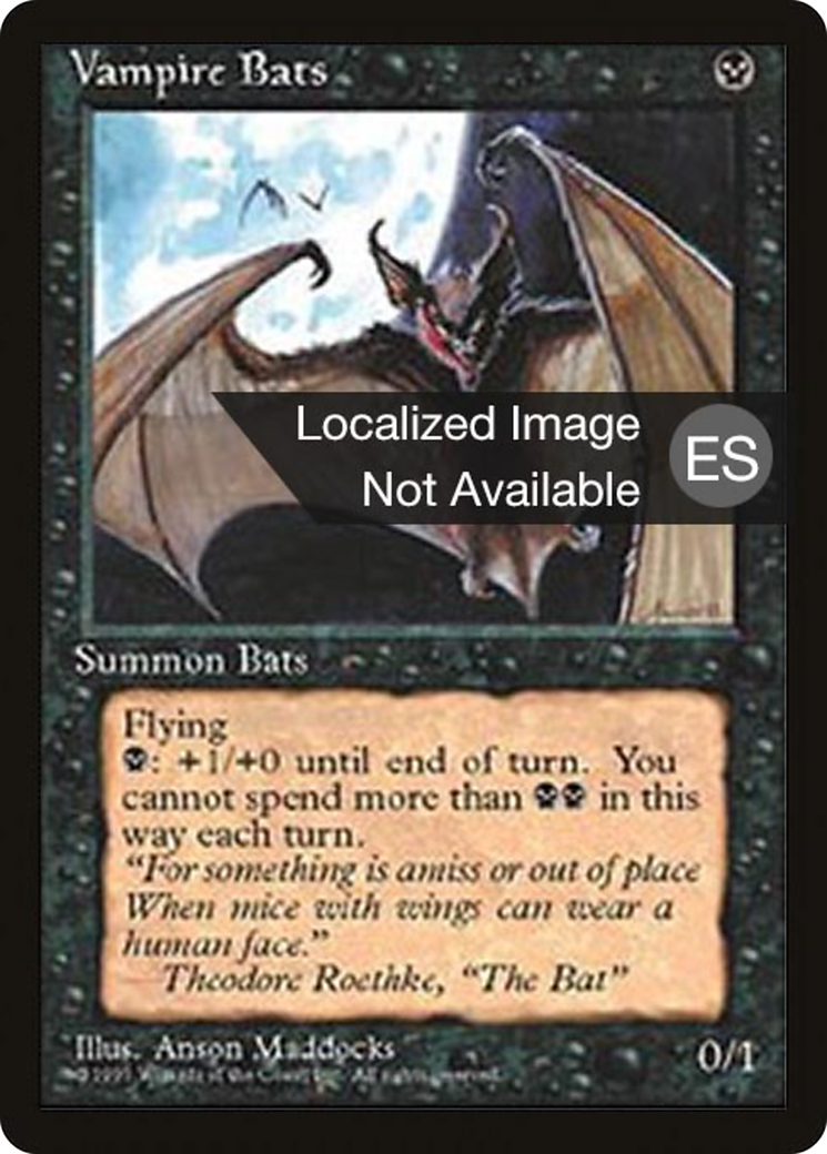 Vampire Bats [Fourth Edition (Foreign Black Border)] | Grognard Games