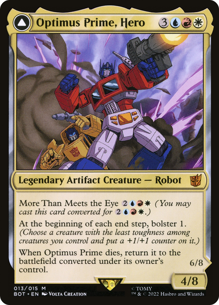 Optimus Prime, Hero // Optimus Prime, Autobot Leader [Universes Beyond: Transformers] | Grognard Games