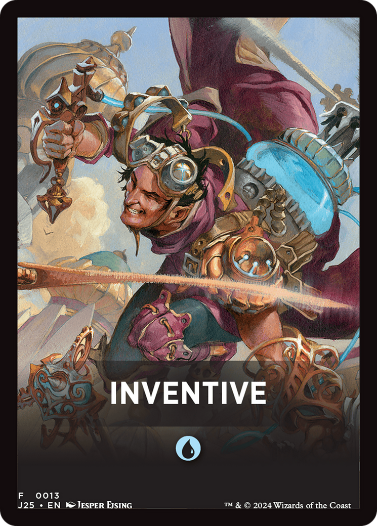 Inventive Theme Card [Foundations Jumpstart Front Cards] | Grognard Games