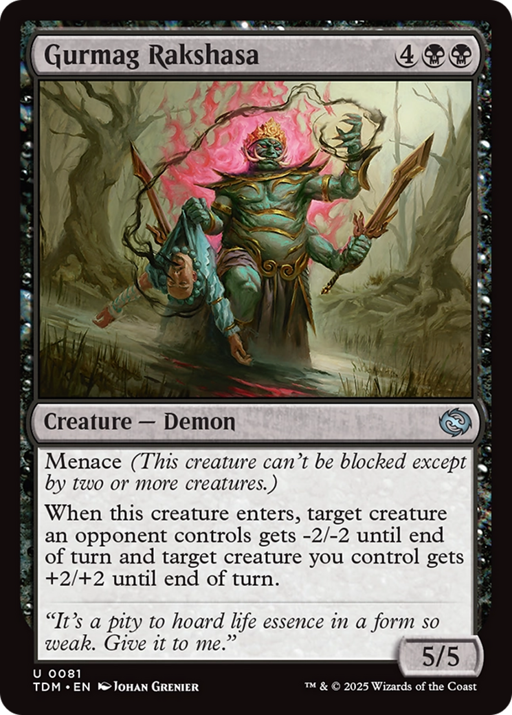 Gurmag Rakshasa [Tarkir: Dragonstorm] | Grognard Games