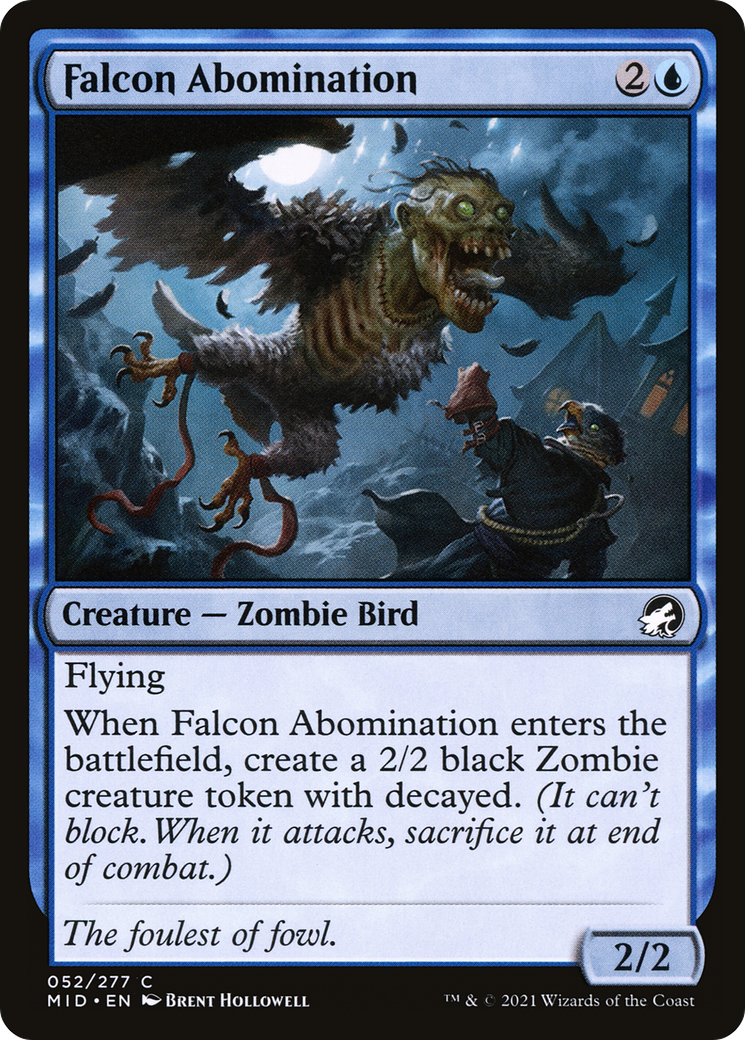 Falcon Abomination [Innistrad: Midnight Hunt] | Grognard Games