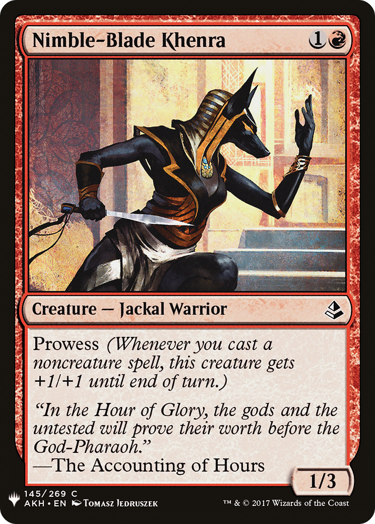 Nimble-Blade Khenra [Mystery Booster] | Grognard Games
